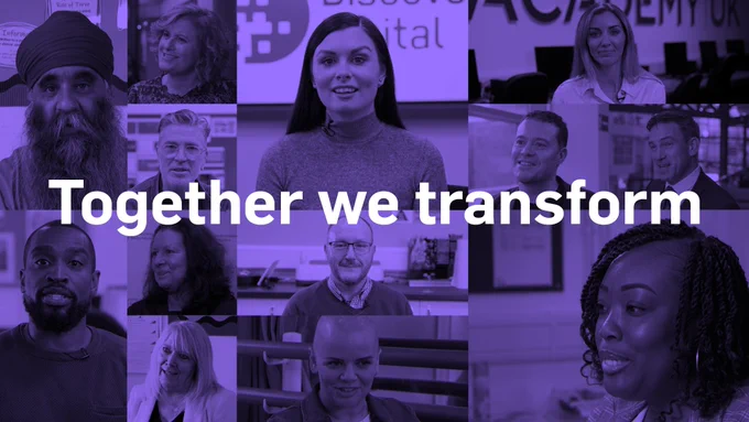 Together we transform graphic