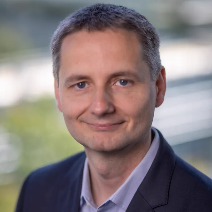 Portrait of Michael Pencina, PhD, Vice Dean for Data Science at Duke University School of Medicine, Chief Data Scientist for Duke Health, and Director of Duke AI Health.
