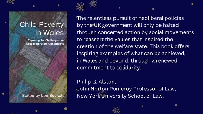 ‘The relentless pursuit of neoliberal policies 
 by the UK government will only be halted 
 through concerted action by social movements 
 to reassert the values that inspired the 
 creation of the welfare state. This book offers 
 inspiring examples of what can be achieved, 
 in Wales and beyond, through a renewed 
 commitment to solidarity.’

 Philip G. Alston, 
 John Norton Pomeroy Professor of Law, 
 New York University School of Law.