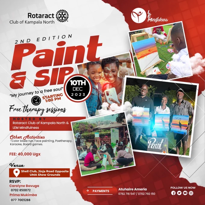 Paint and Sip event
