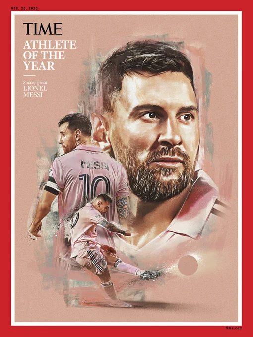 Lionel Messi is TIME's 2023 Athlete of the Year 