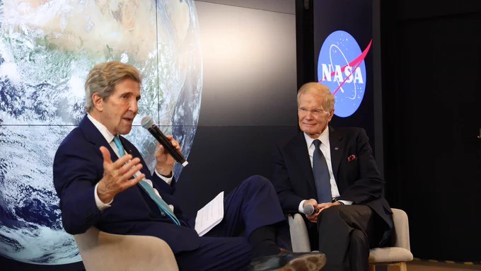 U.S. Center Fireside Chat with SPEC Kerry and NASA Administrator Nelson.