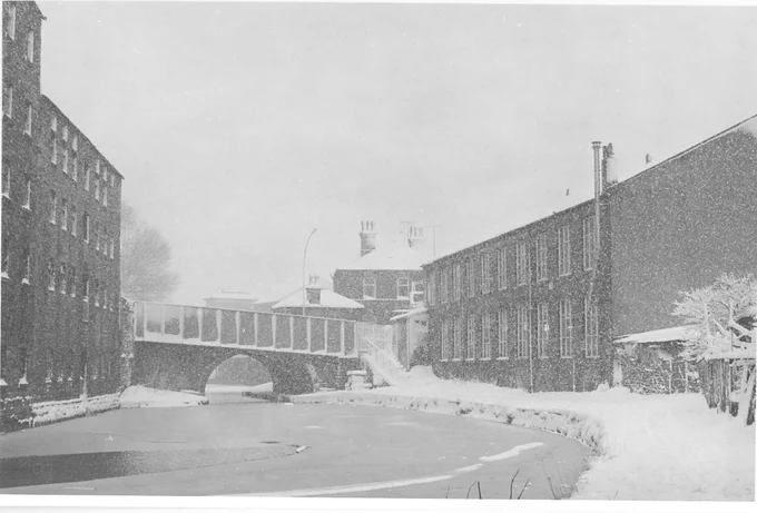 Burnley Manchester Rd. Canal Bridge (1984)
