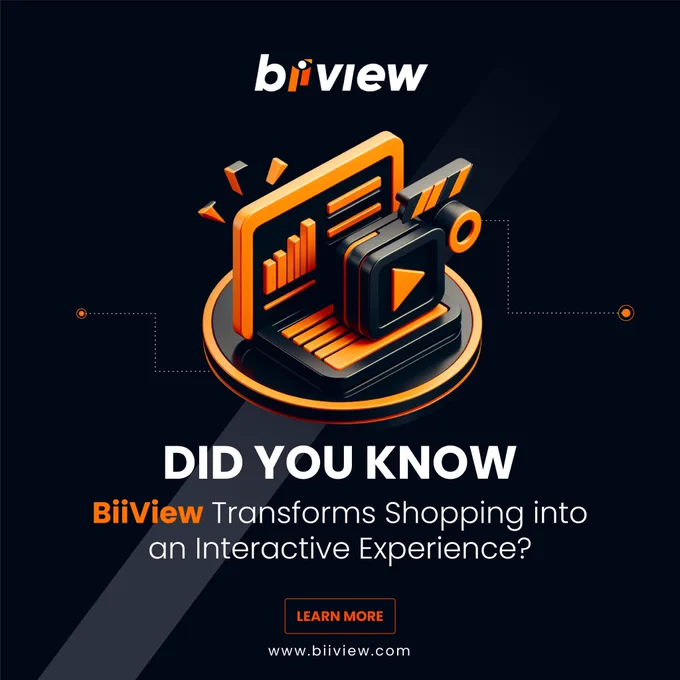 BiiView isn't just about videos; it's a game-changer for E-Commerce too! Imagine shopping seamlessly while watching your favorite videos. BiiView's AI-powered object recognition makes it possible! Say goodbye to the ordinary and dive into a world where every frame is an opportunity to shop.



#BiiViewFacts #InteractiveShopping #ECommerceRevolution #AIInnovation #BiiViewMagic #BiiView