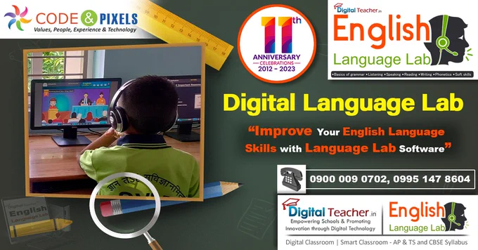 Digital Language Lab Learning Software
Digital Language Lab Improve your English Language skills with Language Lab Software