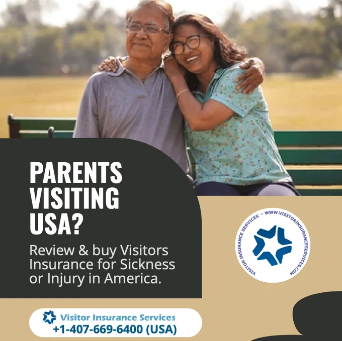 Visitors Medical Insurance is ideal coverage for parents as visitors to the USA, foreign nationals as travelers visiting America, or Indian relatives visiting the USA, or for foreign tourists traveling to the United States, or anyone traveling outside their home country. Review top-rated visitors insurance plans and buy the best suited visitors coverage for USA, top-rated visitor insurance plans with sickness or injury benefits, quote cost and instantly purchase Visitor Insurance India to USA today on VisitorInsuranceServices.com.