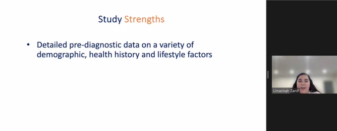 Screenshot from CanPath trainee webinar live