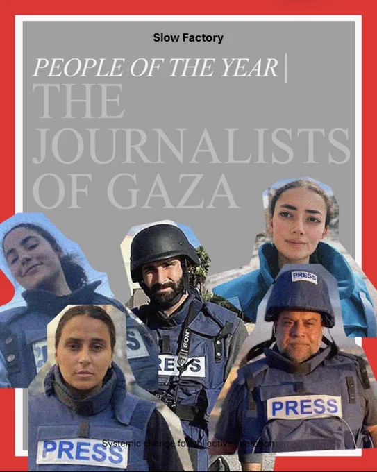 The journalists of Gaza.