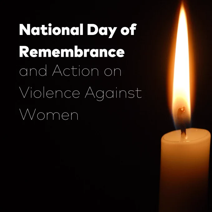 National Day of Remembrance and Action on Violence Against Women 