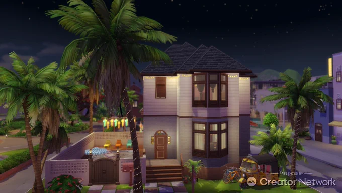 Town house in The Sims 4: For Rent