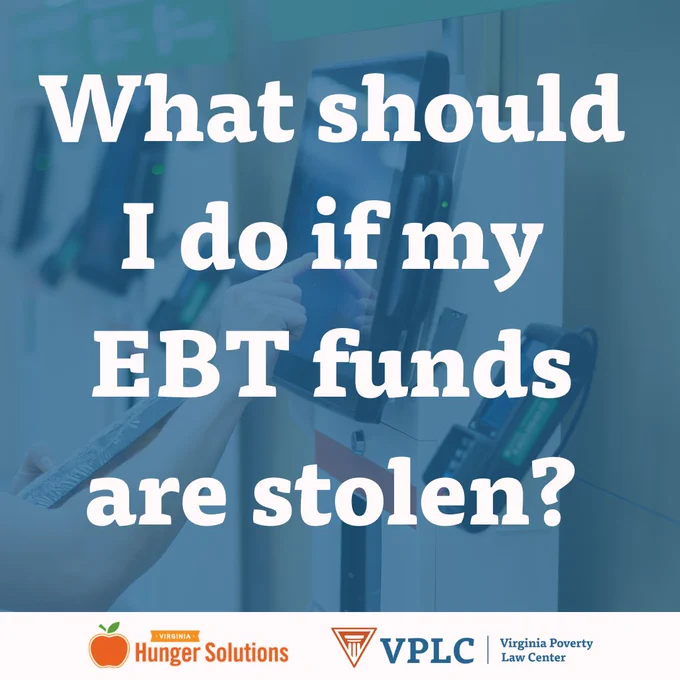 "What should I do if my EBT funds are stolen?"