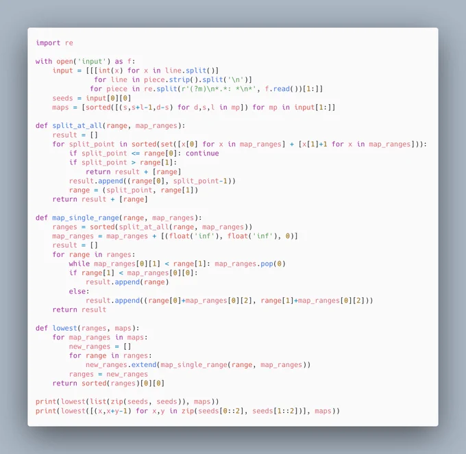Python code, which unfortunately doesn't all fit here 😞
