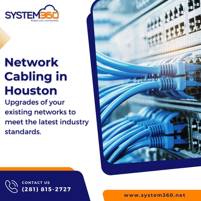 Upgrade your connectivity and stay ahead of industry standards with System360's cutting-edge network cabling upgrades in Houston. Prepare to experience communication that is flawless like never before! 