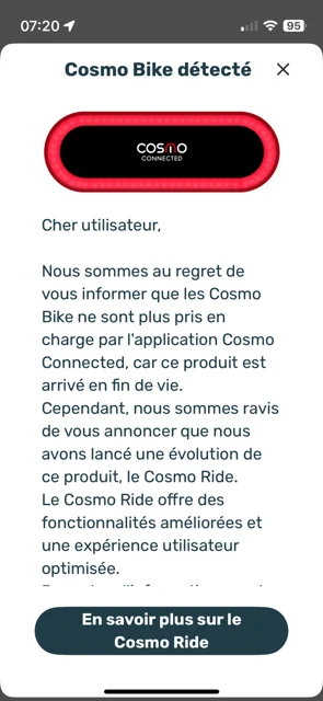 Cosmo connected obsolescence programmée