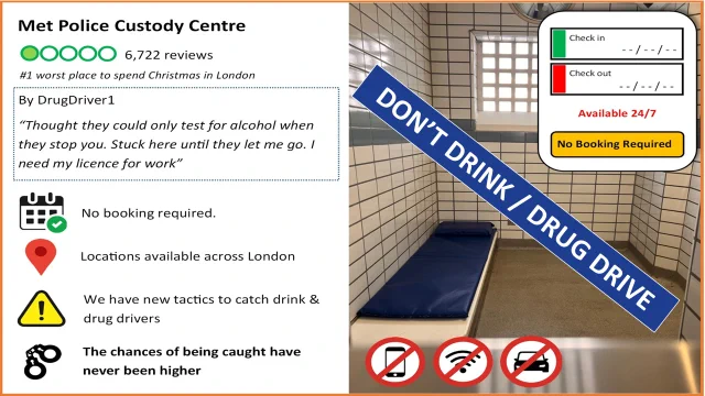 did we give you a lift last night?

MET police custody review 