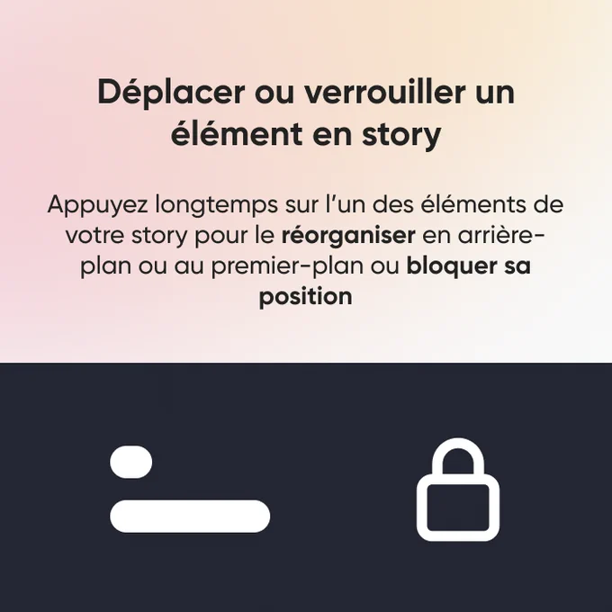 Nouveauté Instagram =>  Les calques dans les Stories Instagram