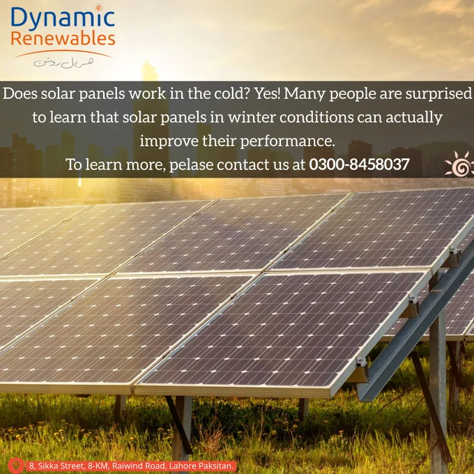 Does solar panel work in the cold? Yes! Many people are surprised to learn that solar panels in winter conditions can actually improve their performance. To learn more, please contact us at 0300-8458037.