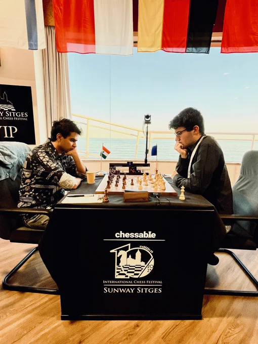 Crédits: Sunway Chess Festival. Photo de la salle de jeu.