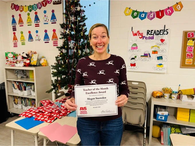 Teacher of the month 