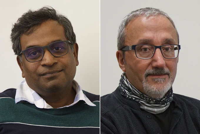 Professors Gopal Pandurangan and Ioannis Pavlidis of the UH Department of Computer Science have been elevated to fellow status by the Institute of Electrical and Electronics Engineers (IEEE). 