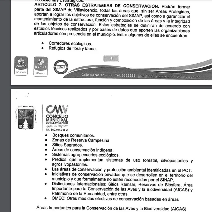 avances con los que desarrollamos el CONPES 4050 de 2021, Acuerdo Municipal de Villavicencio 591 de 2023, Art 7, junto a todo su DTS y clausulado publicado eñ 29 de noviembre hogaño.