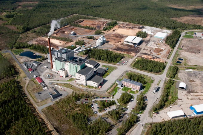 Dåva cogeneration plant, Umeå Energi, Photographer: Johan Gunséus