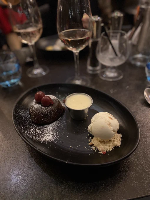 Christmas pudding for desert
