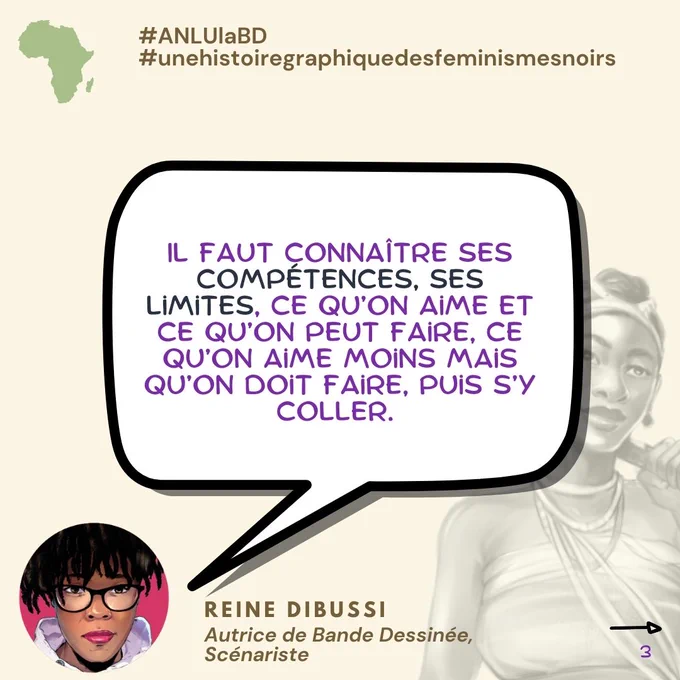 Slide 3: dans la bulle il est écrit : Il faut connaitre ses copétences, ses limities, ce qu'on aime et qu'on peut faire, ce qu'on aime moins mais qu'on doit faire, puis s'y coller.