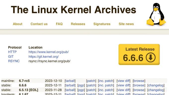 The Linux Kernel version is now officially 6.6.6 😈