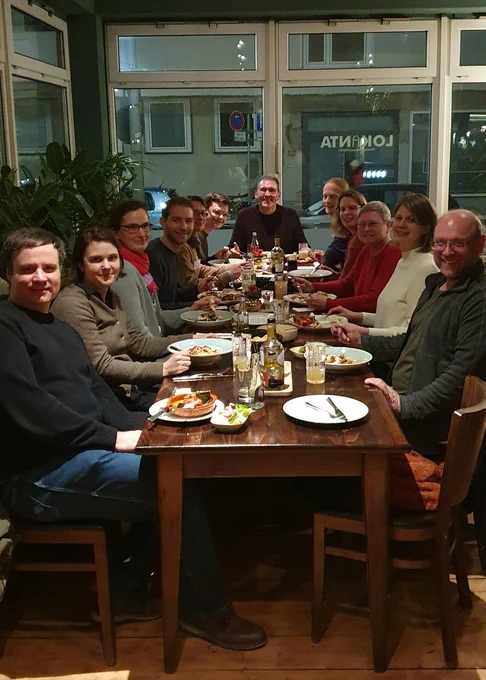 Open Access Staff Week an der UB Braunschweig: Abendessen