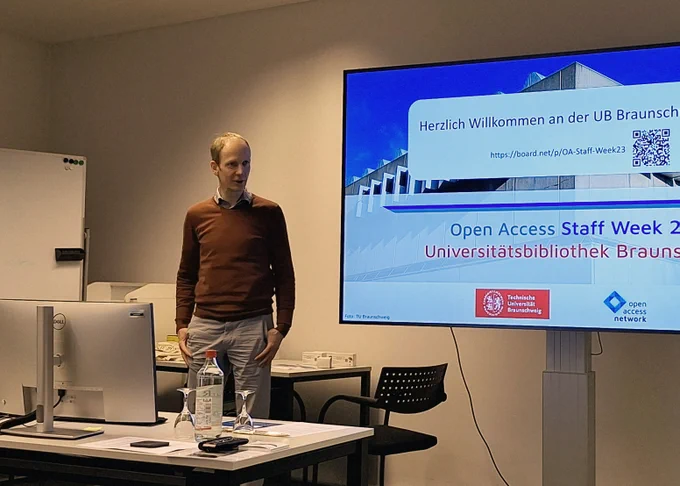 Open Access Staff Week an der UB Braunschweig: Christian Knoop