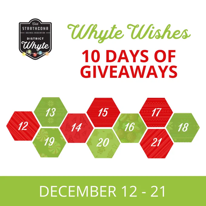10 Days of Giveaways promo image.