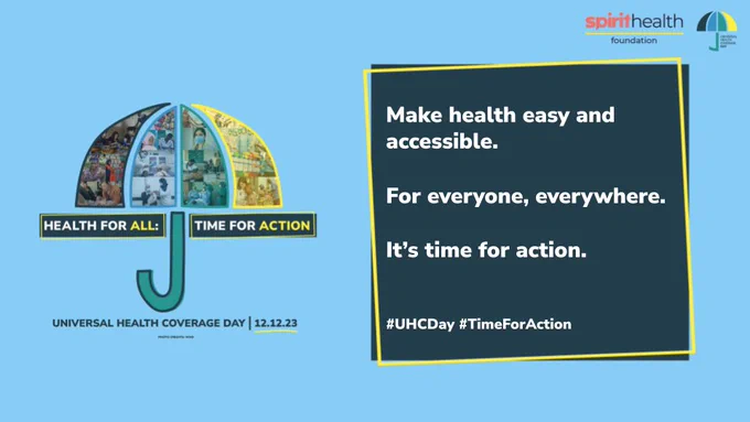 Make health easy and accessible. For everyone, everywhere. It's time for action. 
