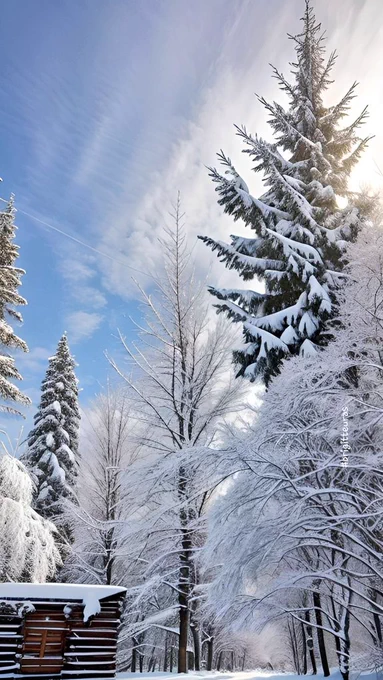 Paysage d hiver sous la neige 🌨 Aveyron #brigitteuras #France 