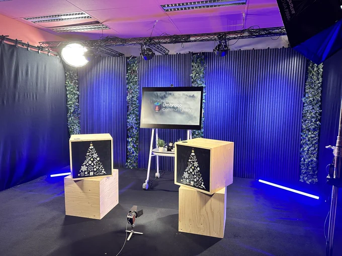 Studio setup for Umbraco Community Day
