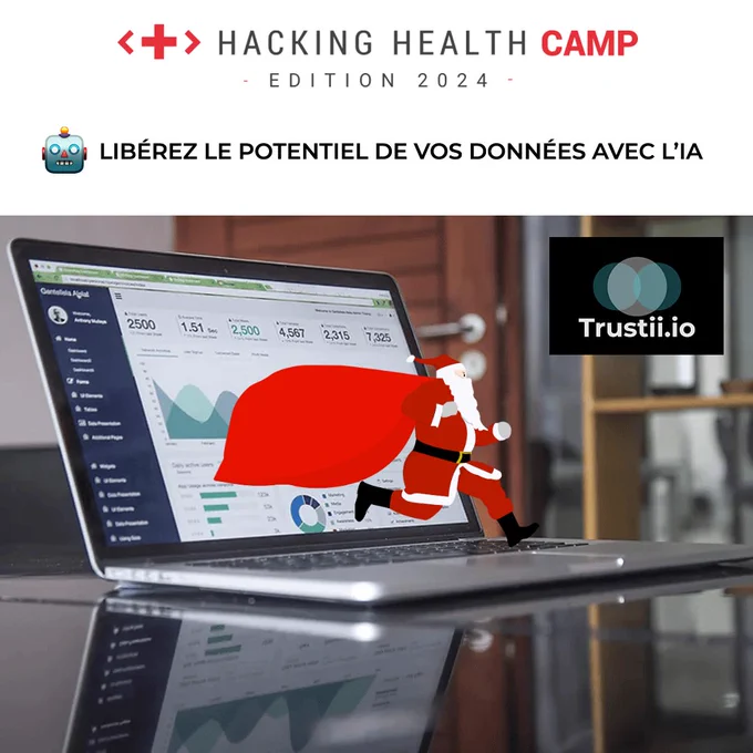Libérez le potentiel de vos données avec l'IA grâce à Health Factory et Trustii.io durant le hackathon HHCAMP 2024