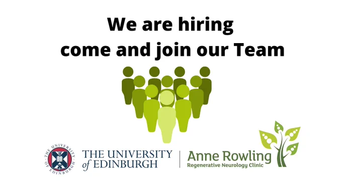 The Anne Rowling Clinic infographic which says that we are hiring, come and join our team.