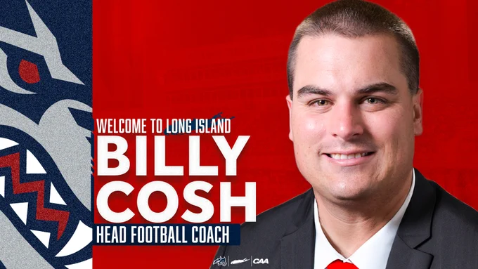 Billy Cosh - Head Football Coach at Stony Brook University