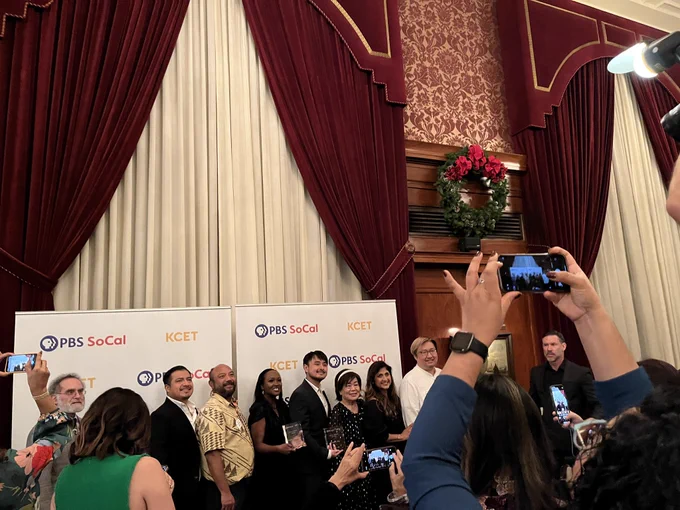 PBS SoCal KCET Local Heroes Honorees and Nominees pose for group photo
