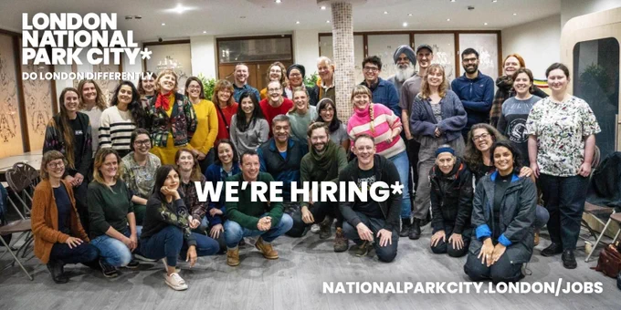 We're hiring a Partnership Manager for London National Park City