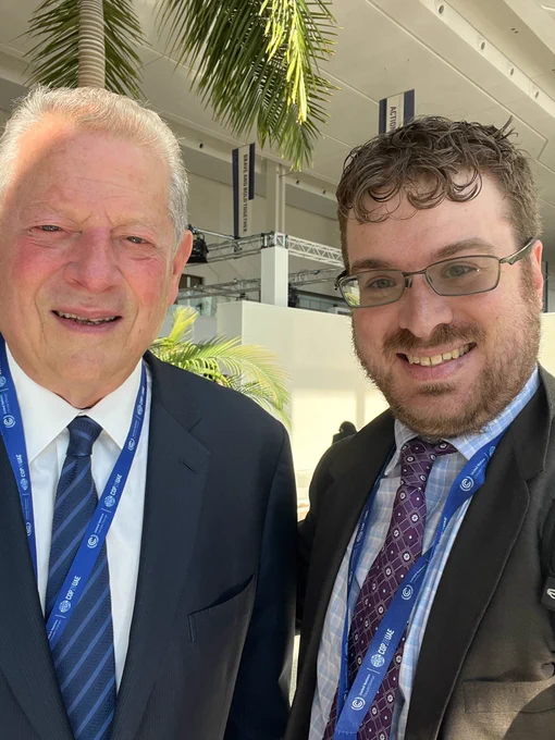 with Al Gore