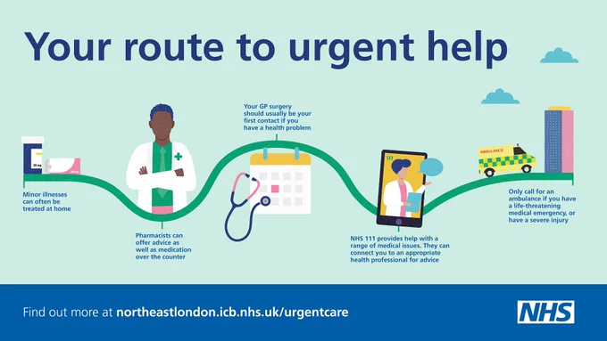 Your route to urgent help