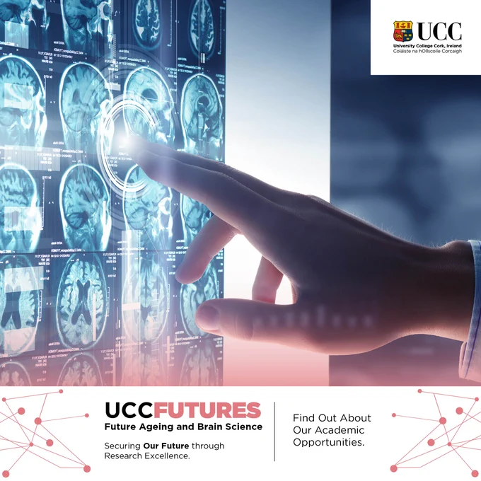 UCC Futures: Future Ageing and Brain Science. Find out about our academic opportunities. 