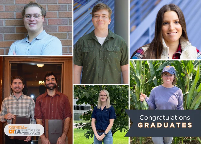 A collage of EPP 2023 graduate students.
