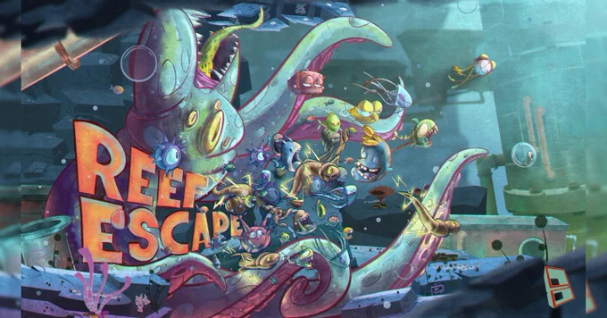 Reef Escape Game Poster