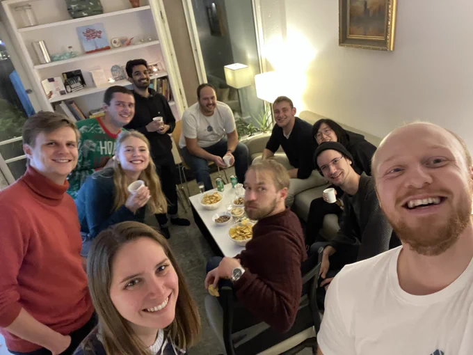 Festive German Christmas Cookie making with the team