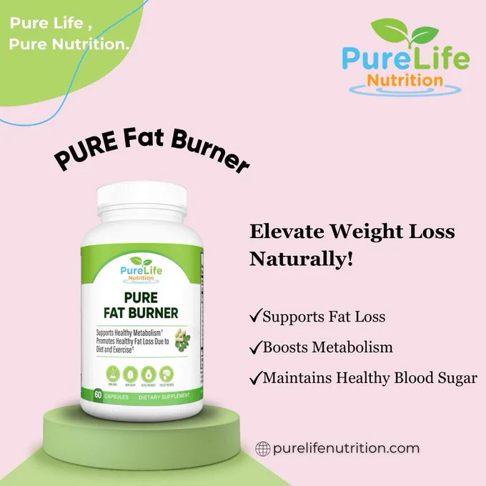🌿 Hello joy-seekers! Find pure happiness on your weight loss journey with PURE Fat Burner from PureLife Nutrition. 

🔥💖 Unlock the power of 60 capsules designed to support your well-being, ignite fat loss, and naturally boost metabolism. 

Dive into the joy of pure nutrition at purelifenutrition.com