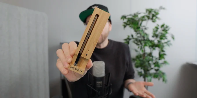 Screenshot aus Video zeigt Meater .