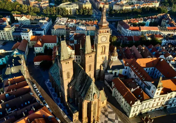 A photo of Hradec Králové, Czech Republic, where the training school will take place. 