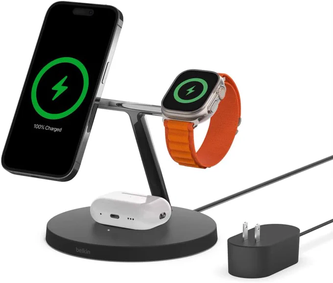 Belkin MagSafe 3-in-1 wireless charging stand